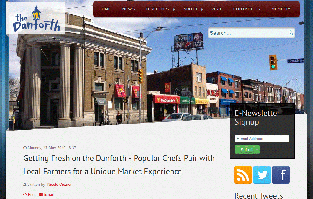 TheDanforth.ca feature